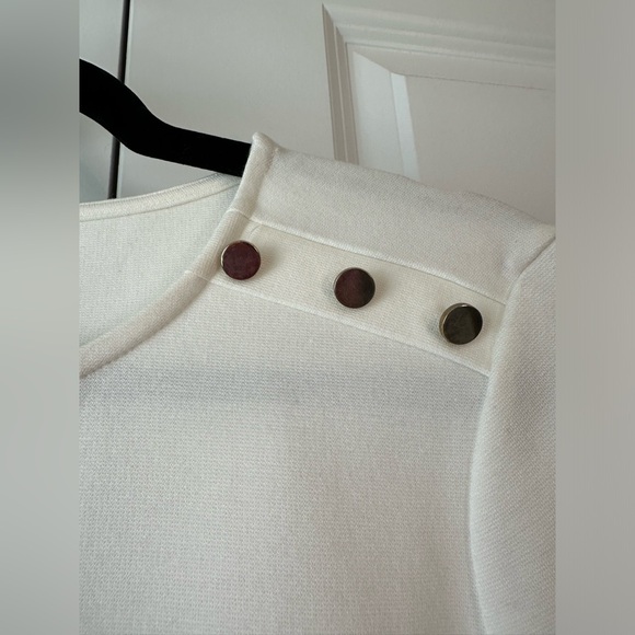 Isabella Oliver Women’s Fallon Maternity Top Soft White NWT (Size 2/US 6) - Picture 4 of 12